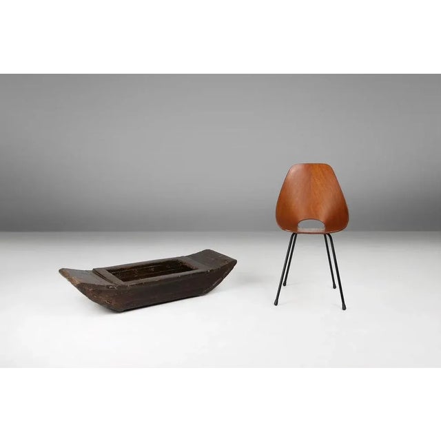 Antique handmade wooden trough or bowl, 19th century. This is a rare antique handmade wooden trough or bowl, which can be...