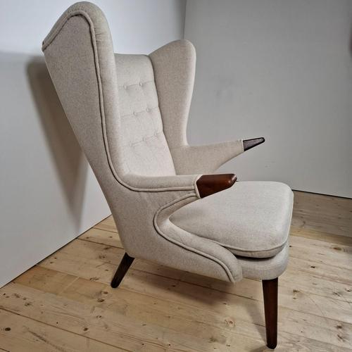 Mid-Century Danish Papa Bear Chair by Svend Skipper For Sale - Image 10 of 11