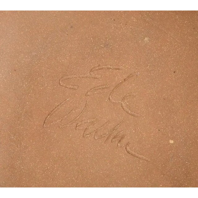 1960s 1960s Studio Made Pottery Decorative Bowl For Sale - Image 5 of 13