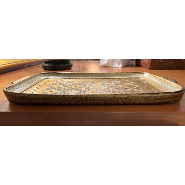 1970's Florentine Tray, Made in Italy For Sale - Image 4 of 5