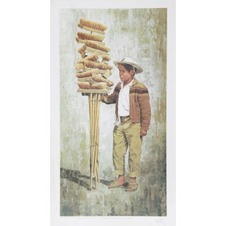 Vic Herman, Birth of a Tycoon of Manana, Lithograph For Sale