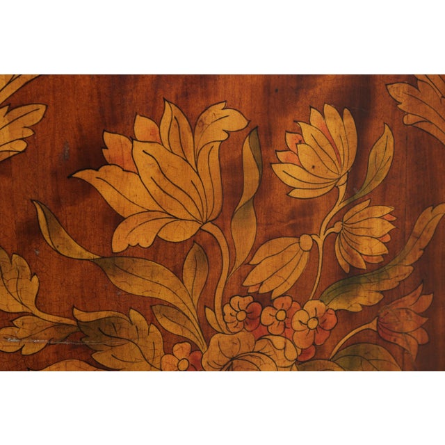Stiehl Vintage 1 Drawer Commode Demilune Cabinet For Sale - Image 13 of 18