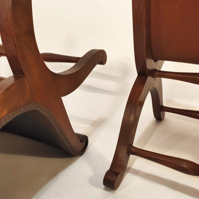 Set of Spanish Chairs by Pierre Lottier for Valmazan, 1950s For Sale - Image 10 of 16