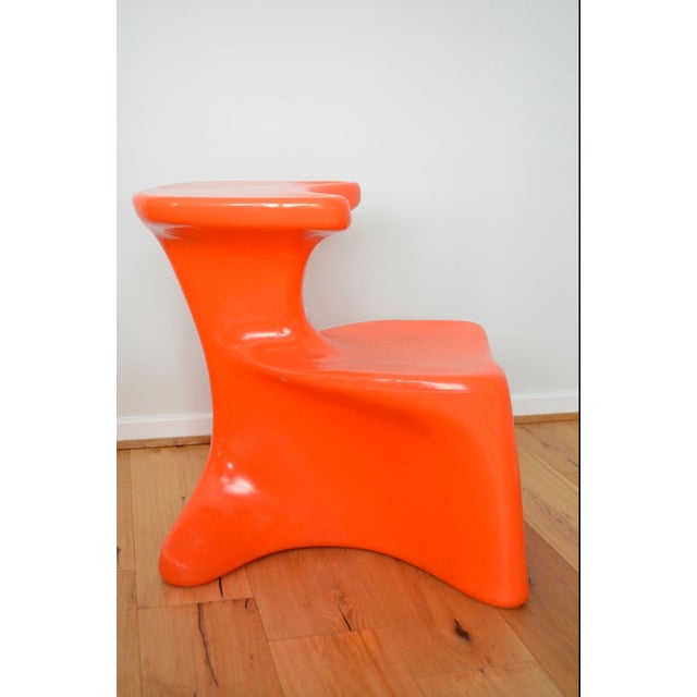 Orange Zocker Lounge Chair by Luigi Colani for Top System Burkhard Lübke, 1970s For Sale - Image 8 of 8