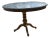 Vintage Solid Wood and Stone Foyer Table From Retired Restoration Hardware Collection For Sale
