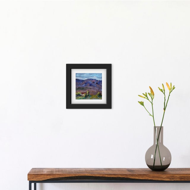 2020s Desertscapes — Nevada Hills (Original Oil on Linen) For Sale - Image 5 of 5