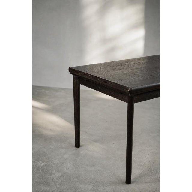 Vintage Danish Modern Oak Wood Folding Dining Table from Am Møbler, 1960s For Sale - Image 14 of 18
