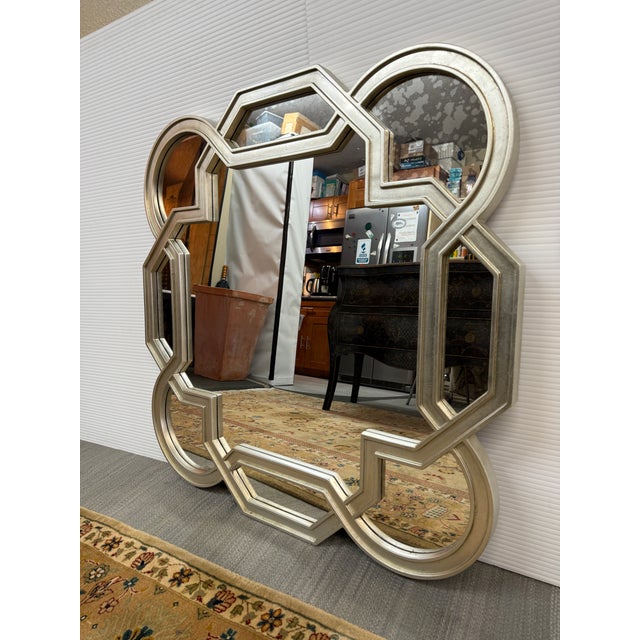 Traditional Bernhardt Salon Wall Mirror For Sale - Image 3 of 12