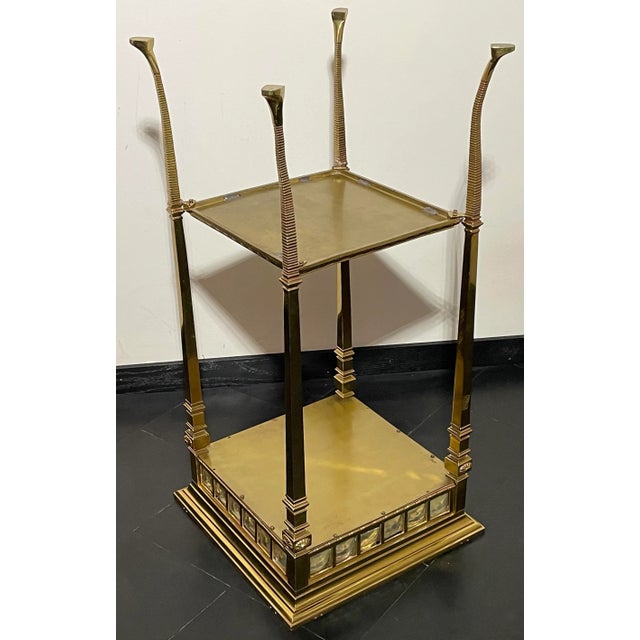 Late 19th Century French Ormolu and Mirror Vitrine Table For Sale - Image 9 of 11