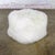 Late 20th Century Late 20th to Early 21st Century Modern Square Ottoman or Pouf With White Mongolian Sheepskin For Sale - Image 5 of 18
