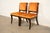 Kittinger Regency Carved Mahogany Side Chairs or Dining Chairs, Pair For Sale - Image 15 of 15