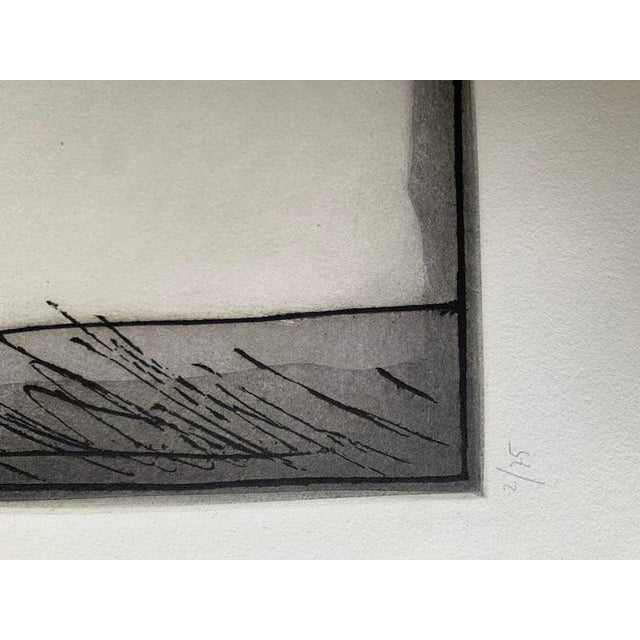 Erwin Bechtold, Margenes 8, 1977, Etching For Sale - Image 4 of 6