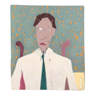 The Punctured Self Portrait Abstract by Michael Pauker For Sale