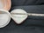 1990s Vintage Mid-Century Modern Fitz and Floyd "Coquille" ~ Shell Shape Plate & Shell Bowl For Sale - Image 5 of 6