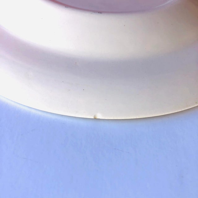 Ceramic Vintage Blue Willow Luncheon (6) Plates 9.25” Usa For Sale - Image 7 of 8