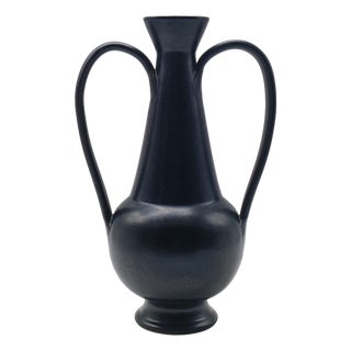 Black Bucchero Ceramic Jug by Gio Ponti for Costantino, Italy, 1998 For Sale