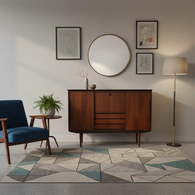 Danish Teak Cabinet with Bar Cabinet and Sliding Doors, 1960s For Sale - Image 10 of 14