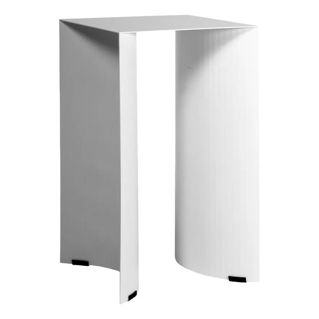 White Arc Table by OK Design For Sale