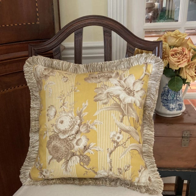 Lindsey by Cowtan and Tout Decorative Pillow With Down Feather Insert For Sale - Image 4 of 6