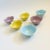 Colorful Pastel Lotus Bowls by Lillian Vernon - Set of 6 For Sale In San Francisco - Image 6 of 12