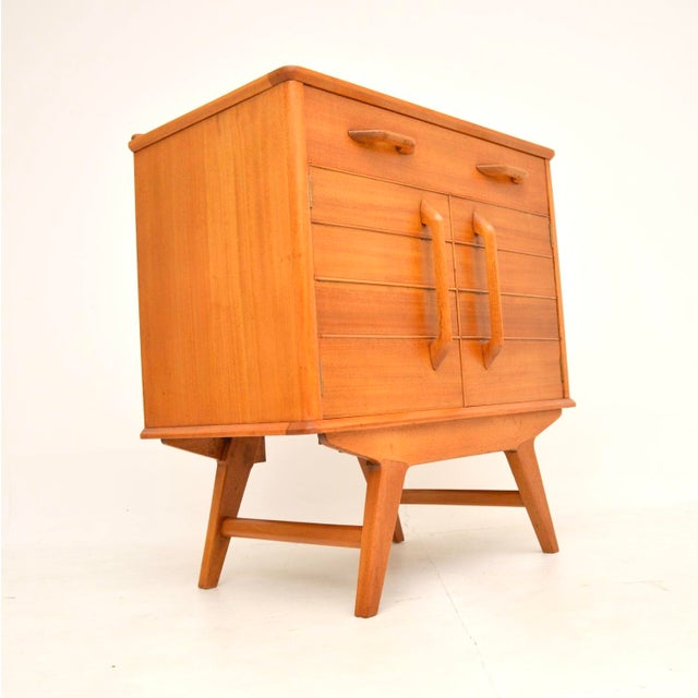 Brown Vintage Bureau Cabinet from G-Plan, 1950s For Sale - Image 8 of 11