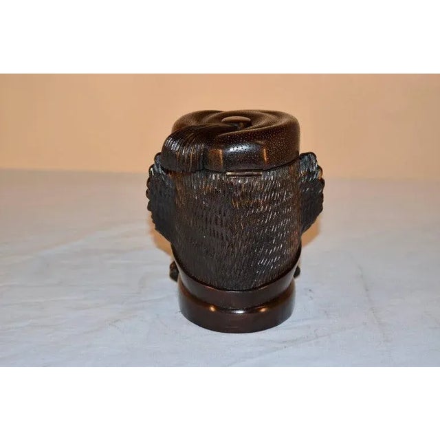 Late 19th Century 19th C Black Forest Carved Humidor For Sale - Image 5 of 6