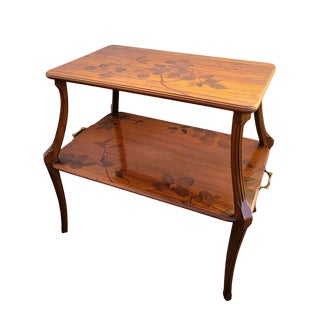 Late 19th Early 20th Century Art Nouveau Tea Table by Louis Majorelle For Sale