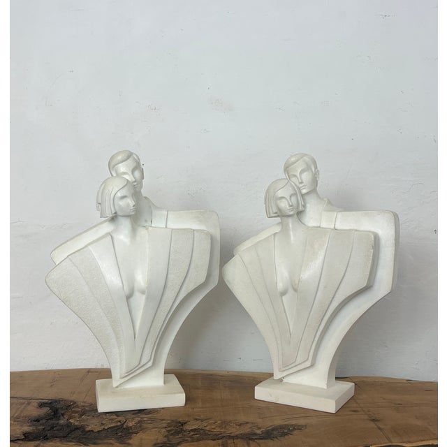Postmodern Art Deco Style Bookends by Ted Balkwill for Lindsey B. Balkweill, 1980s, Set of 2 For Sale - Image 16 of 16