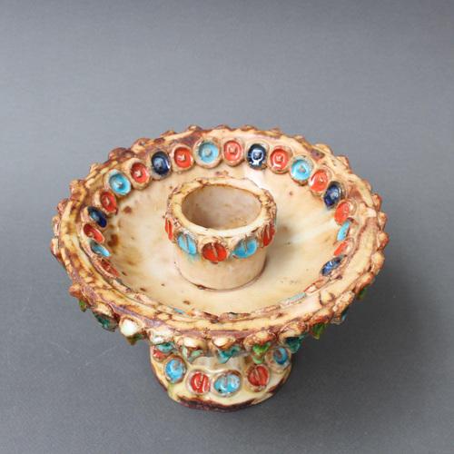 1960s Vintage French Ceramic Candleholder by La Roue, 1960s For Sale - Image 5 of 15