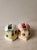 Pink 1950s Bumble Bee Honey Pots Hand Painted Condiment Server - 4 pcs For Sale - Image 8 of 9