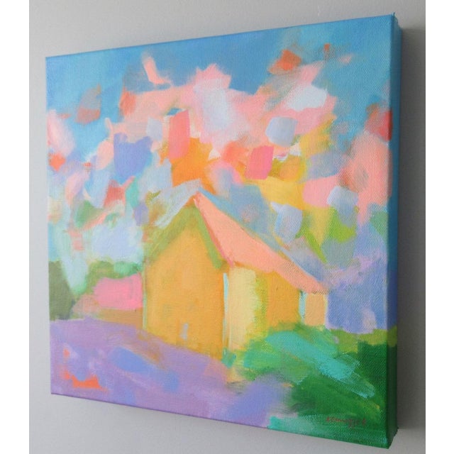 2020s Yellow House by Anne Carrozza Remick For Sale - Image 5 of 7