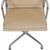 Animal Skin Ea-208 Softpad Chair in Beige Leather by Charles Eames, 2000s For Sale - Image 7 of 18
