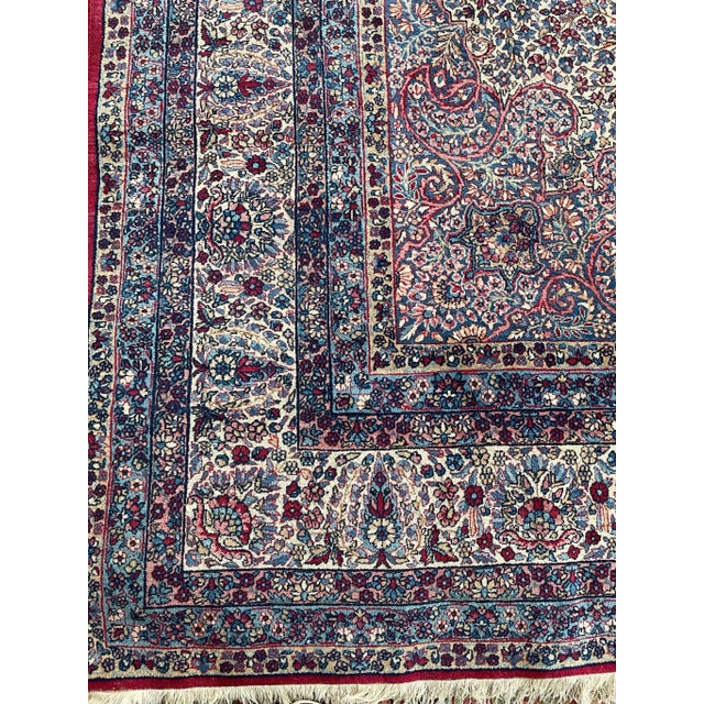 Textile Botanical Pastel Rug 8.10 x 12.8 For Sale - Image 7 of 13