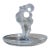 Lalique France Ring Tray Frosted Clear Ram Figurine For Sale
