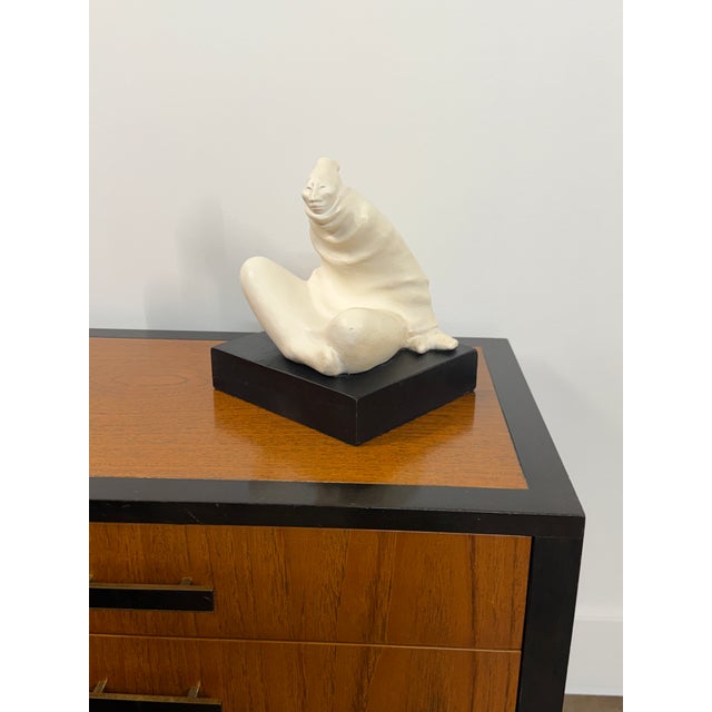 1980s Shirley Thomas Smith Native American Figural Sculpture For Sale - Image 10 of 14