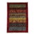 Red Khorjin Saddlebag Design Rug With Animal Motifs, 4'2" X 6' For Sale