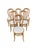 Bistro Chairs in Bent Beechwood and Damask Fabric from Fischel, 1890s For Sale - Image 10 of 10