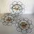 Hand Painted Birds on Porcelain Plates in Floral Pattern Wire Frame - Set of 3 For Sale - Image 13 of 13