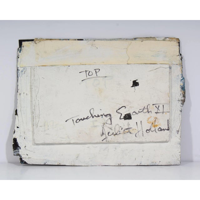 Juliet Holland Signed “Touching Earth Xi” Mixed Media Collage For Sale In Indianapolis - Image 6 of 7