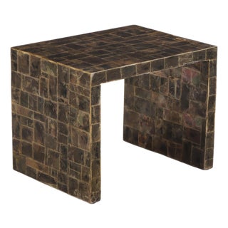 A Mica End Table or Small Coffee Table, in the Manner of Jean-Michel Frank For Sale
