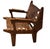 Mid-Century Modern Tooled Leather Sling / Safari Lounge Chair by Angel Pazmino, Ecuador, C. 1960s For Sale - Image 10 of 11