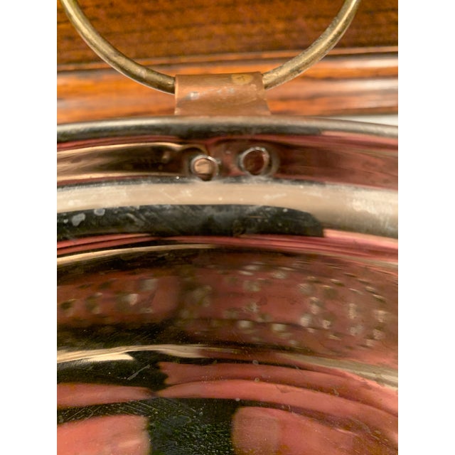 Metal Mid 20th Century Large Copper Colander Kitchen Sieve or Strainer For Sale - Image 7 of 12