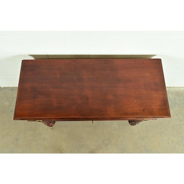 Ralph Lauren Style American Empire Flame Mahogany Master Chest of Drawers by Henredon For Sale - Image 13 of 17