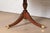 Wood Kindel Furniture Georgian Banded Mahogany Double Pedestal Extension Dining Table, Newly Refinished For Sale - Image 7 of 12