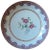 18th Century Chinese Export Porcelain Famille Rose Palette Round Low Bowl or Cake Plate For Sale - Image 11 of 11