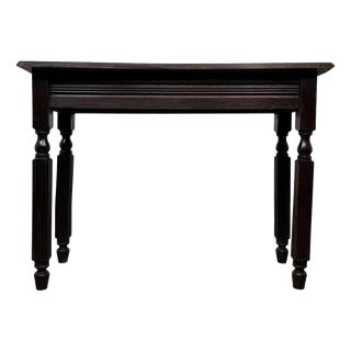 Antique Edwardian Oak Side Table, 1910s For Sale