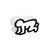 Keith Haring Foundation "Glowing baby" collectible coin bank / piggy bank / money box Highly decorative wooden coin bank...