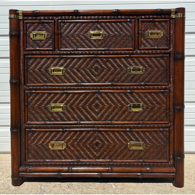 Ralph Lauren Vintage Senegal Campaign Chest of Drawers. For Sale - Image 12 of 12