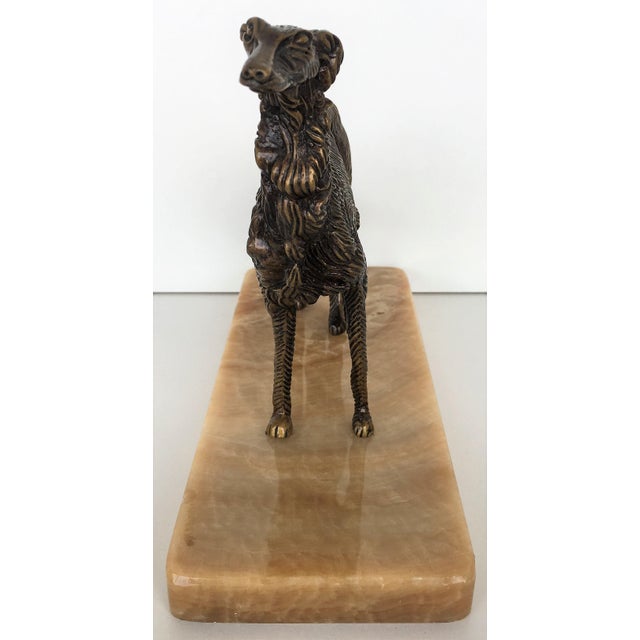 Bronze 19th Century French Silver Patinated Bronze Greyhound For Sale - Image 8 of 10