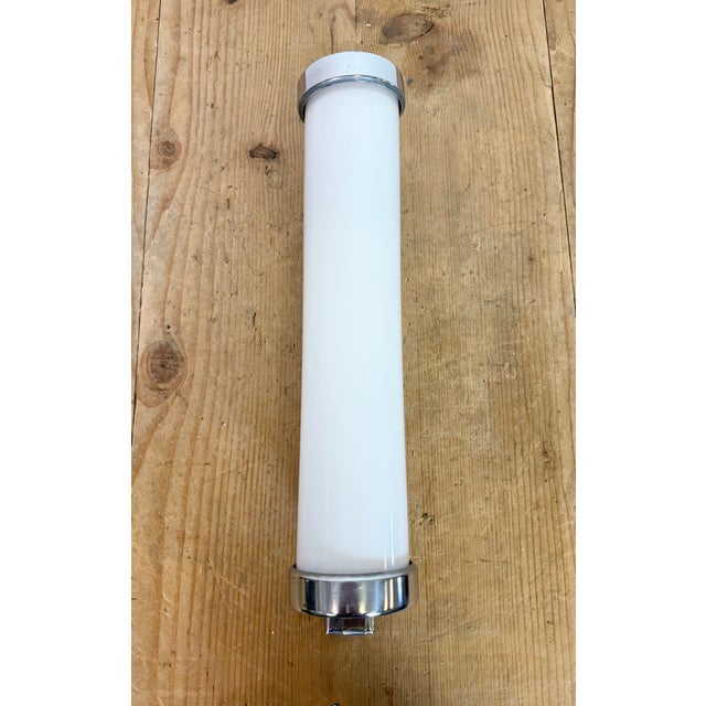 Vintage Art Deco Wall Light with Opal Glass, 1930s For Sale - Image 12 of 14